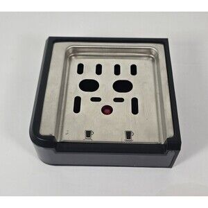 OEM Chefman RJ54-I-SV-BLK-WM Espresso Machine Drip Tray & Cover Replacement Part